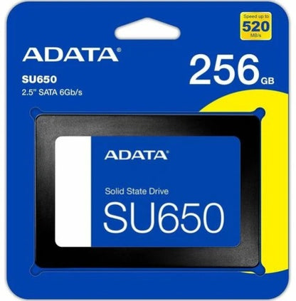 SSD ADATA SU650 256GB empaque