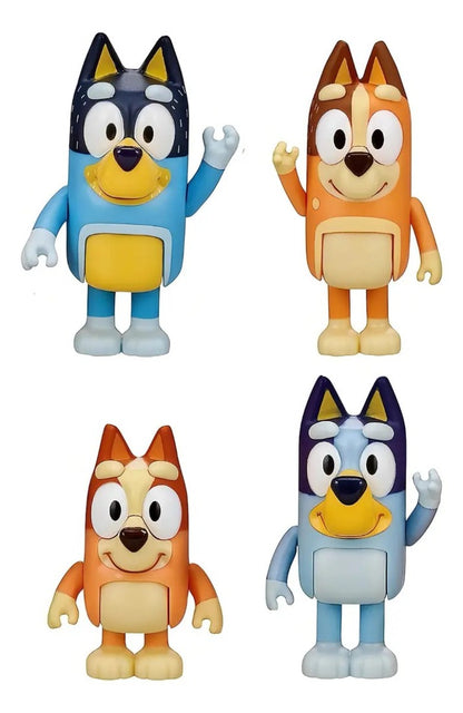 Set de Figuras Coleccionables Bluey X4
