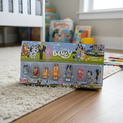 Set de Figuras Coleccionables Bluey X8