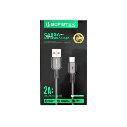 Cable Sofistek C-SKT01 USB-A a Micro USB V8 1 m
