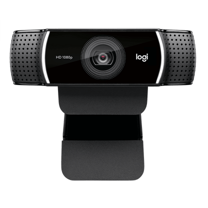 Cámara web Logitech C922 Pro Stream vista lateral