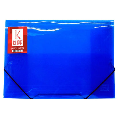 Carpeta Plastica con Elastico Tamaño Carta A4