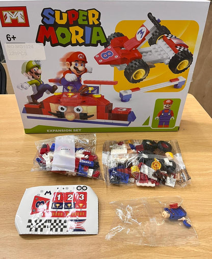 Lego Super Mario Kart De Carreras 220 Piezas