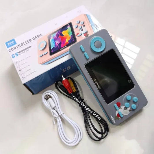 Consola Portátil Retro 2620 con caja, cable AV y cable de carga USB