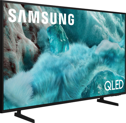 Televisor Samsung 43" QLED Q7F 4K vista lateral