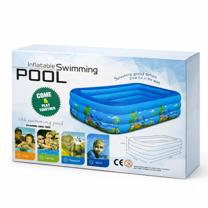 Piscina Inflable Swimming Pool Grande de 2.10 Metros