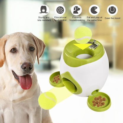 Dispensador Interactivo de Pelota con Premios para Perros