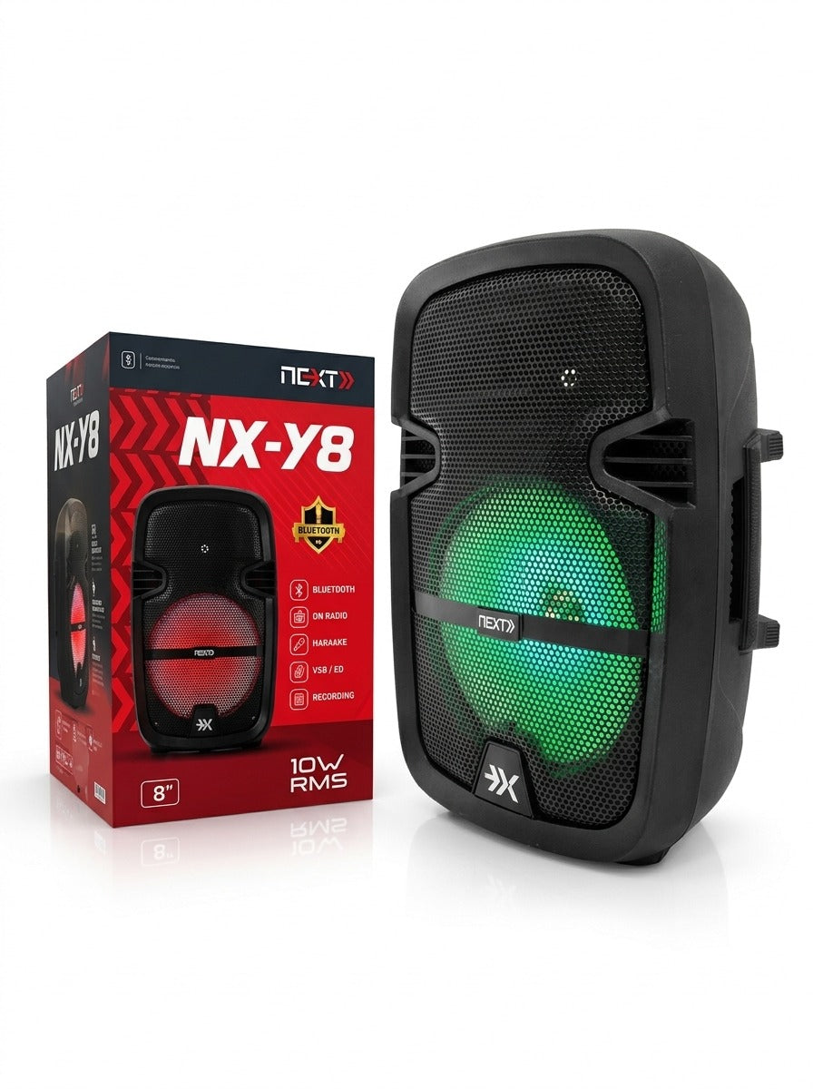 Parlante Portátil NEXT 8 Pulgadas (NX-Y8)