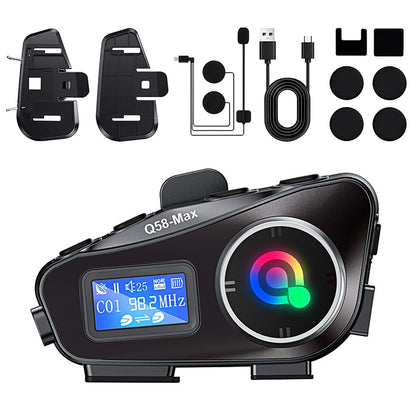 Intercomunicador Bluetooth para Casco Q58-Max