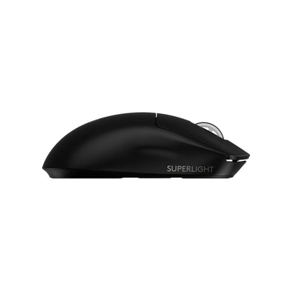 Mouse Logitech G PRO X Superlight 2 SE negro vista lateral