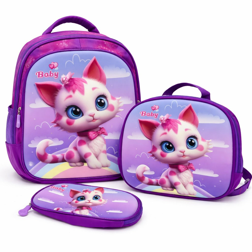 Morral Escolar Infantil 3 en 1