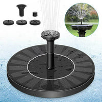 Solar Panel Water Fountain For Garden + Free Shipping
