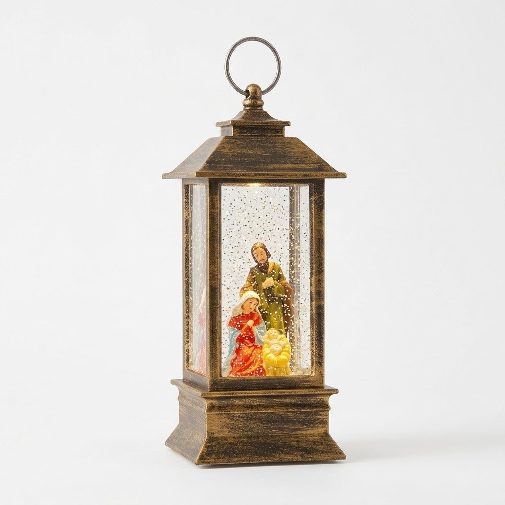 Mini Farol Navideño 12x5 CM