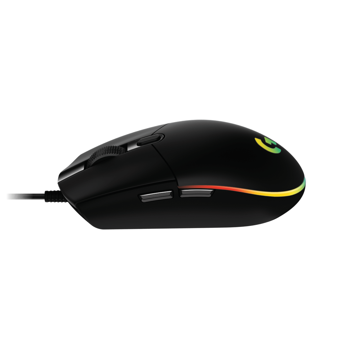 Logitech G203 negro perfil