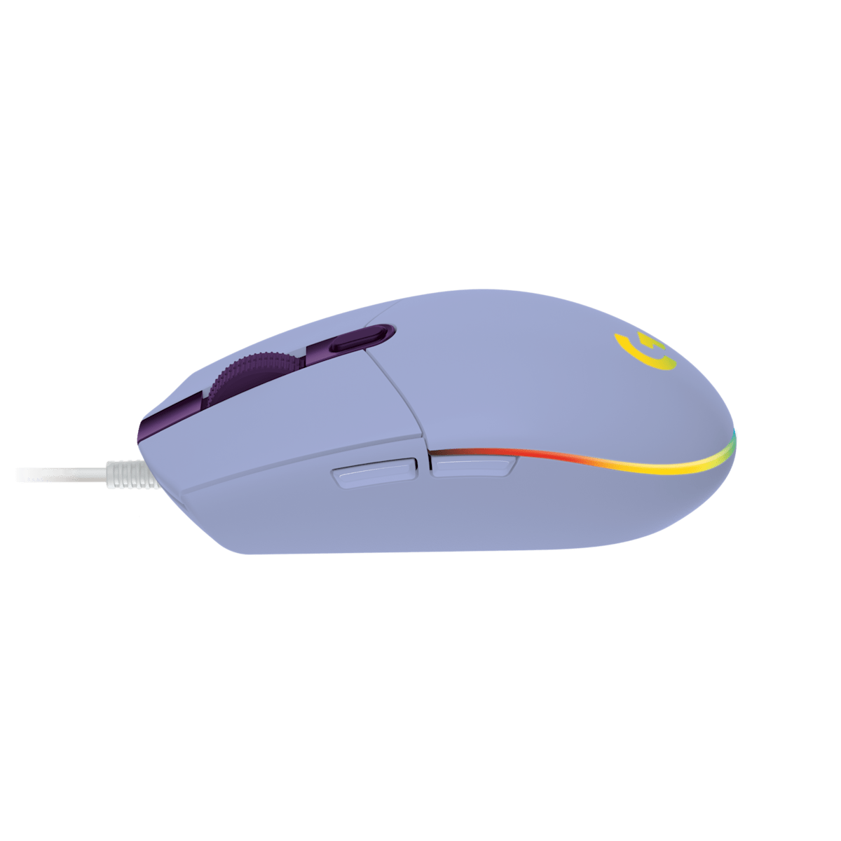 Logitech G203 lila perfil