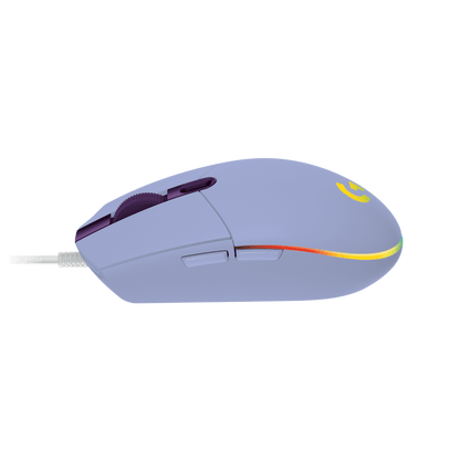 Logitech G203 lila perfil