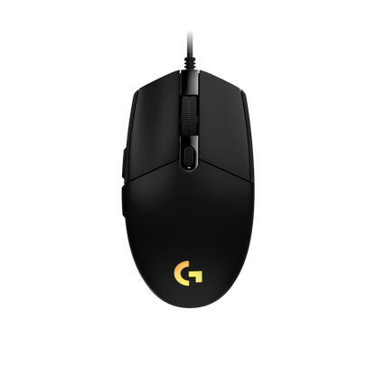 Mouse gamer Logitech G203 LIGHTSYNC negro