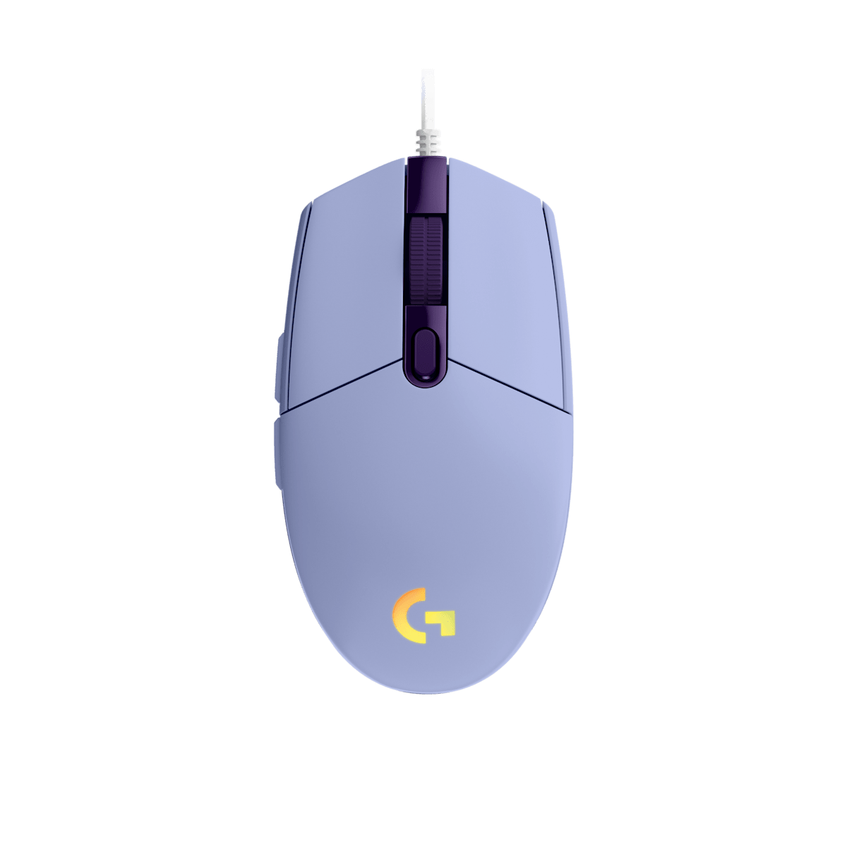 Mouse gamer Logitech G203 LIGHTSYNC lila