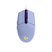 Mouse gamer Logitech G203 LIGHTSYNC lila