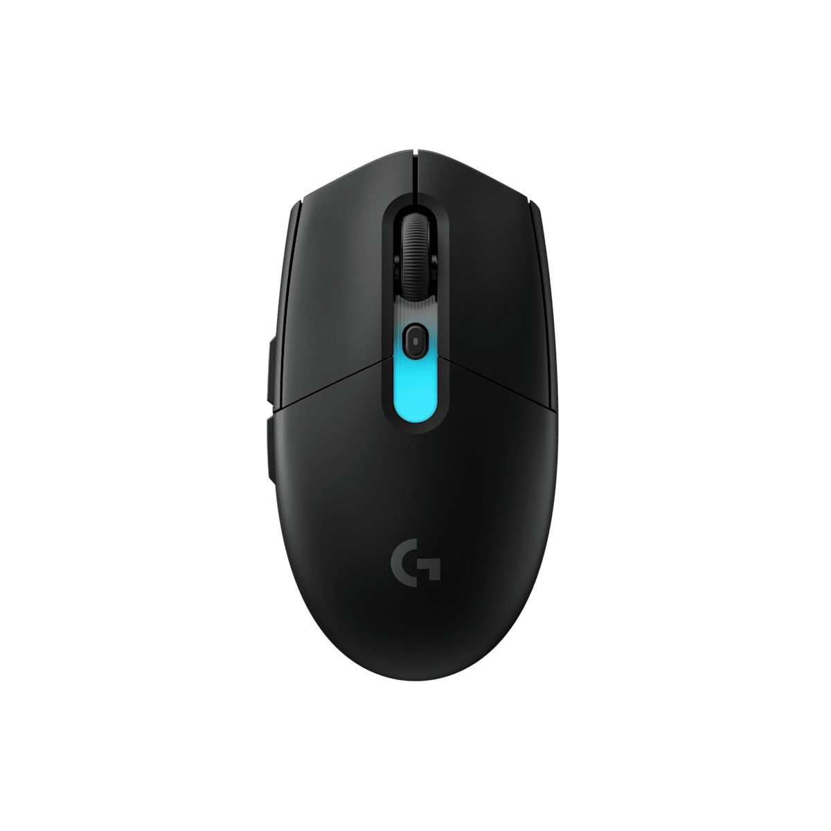 Mouse Logitech G305 X Superlight negro vista superior