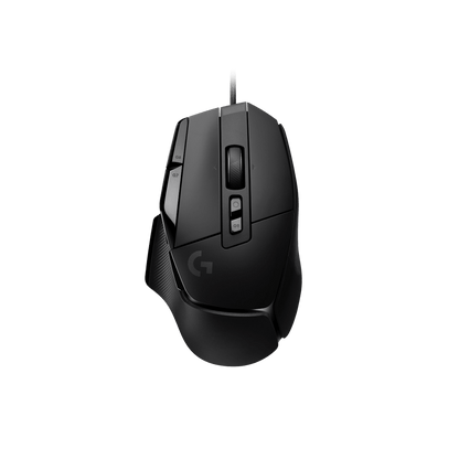 Mouse gamer Logitech G502 X negro vista superior