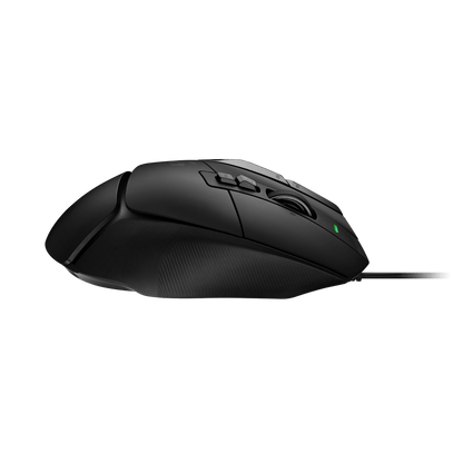 Mouse gamer Logitech G502 X negro vista lateral