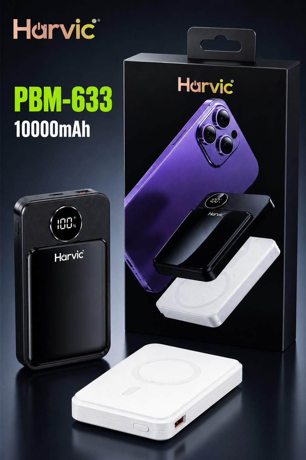 Power Bank Harvic - 10.000 mAh