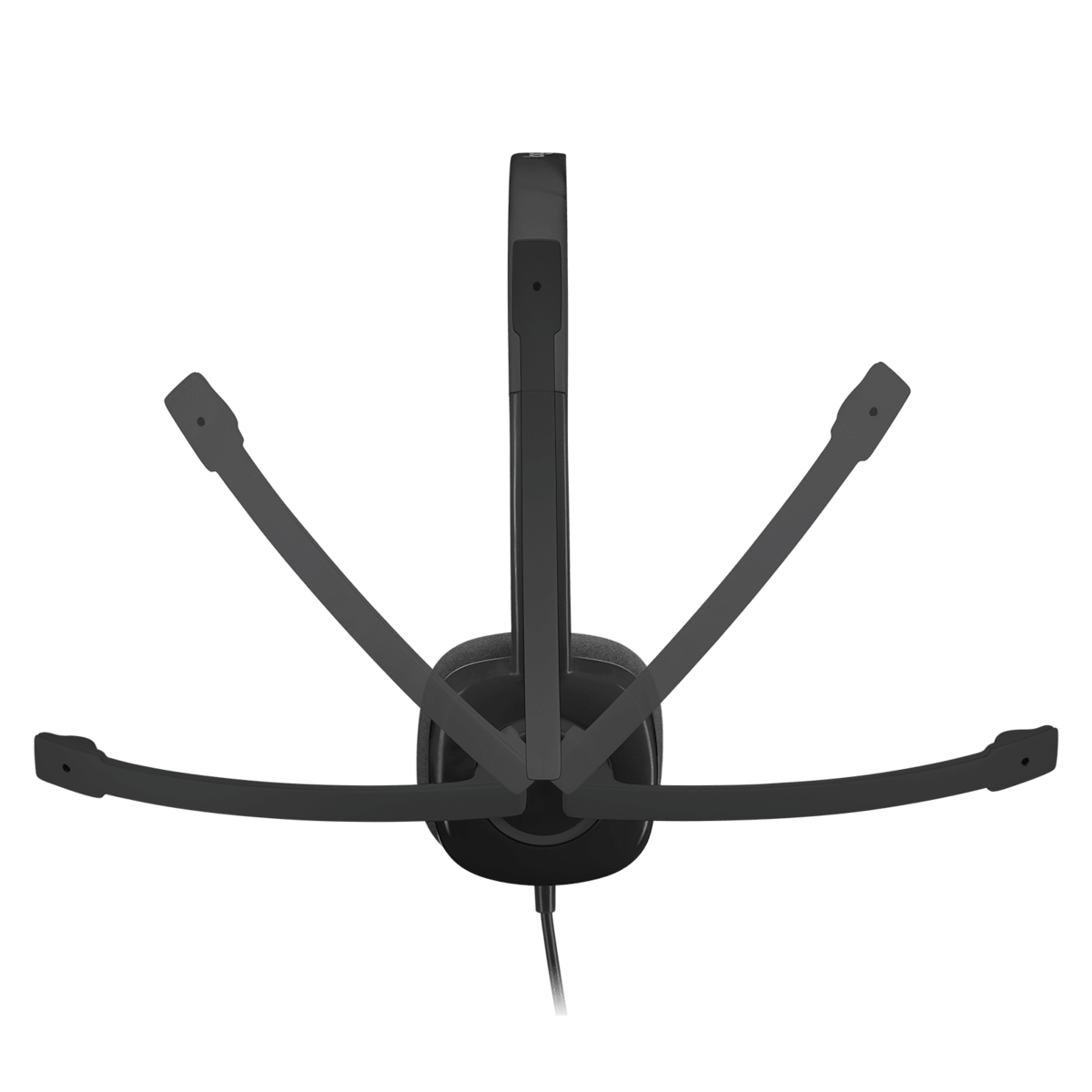 Diadema Logitech H151 controles en el cable
