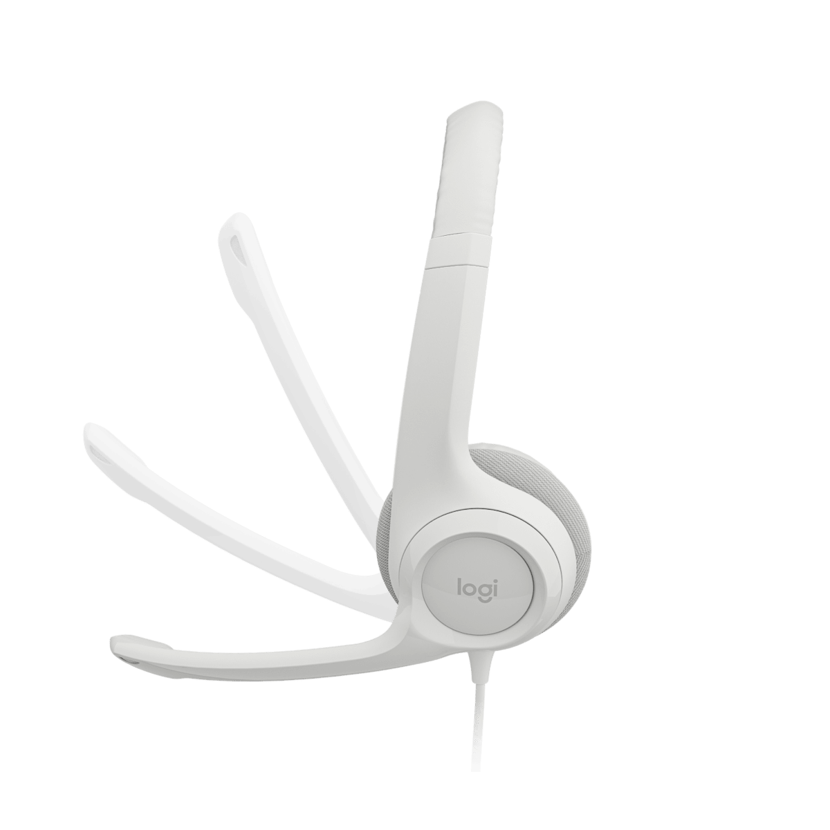 Diadema Logitech H390 blanca micrófono