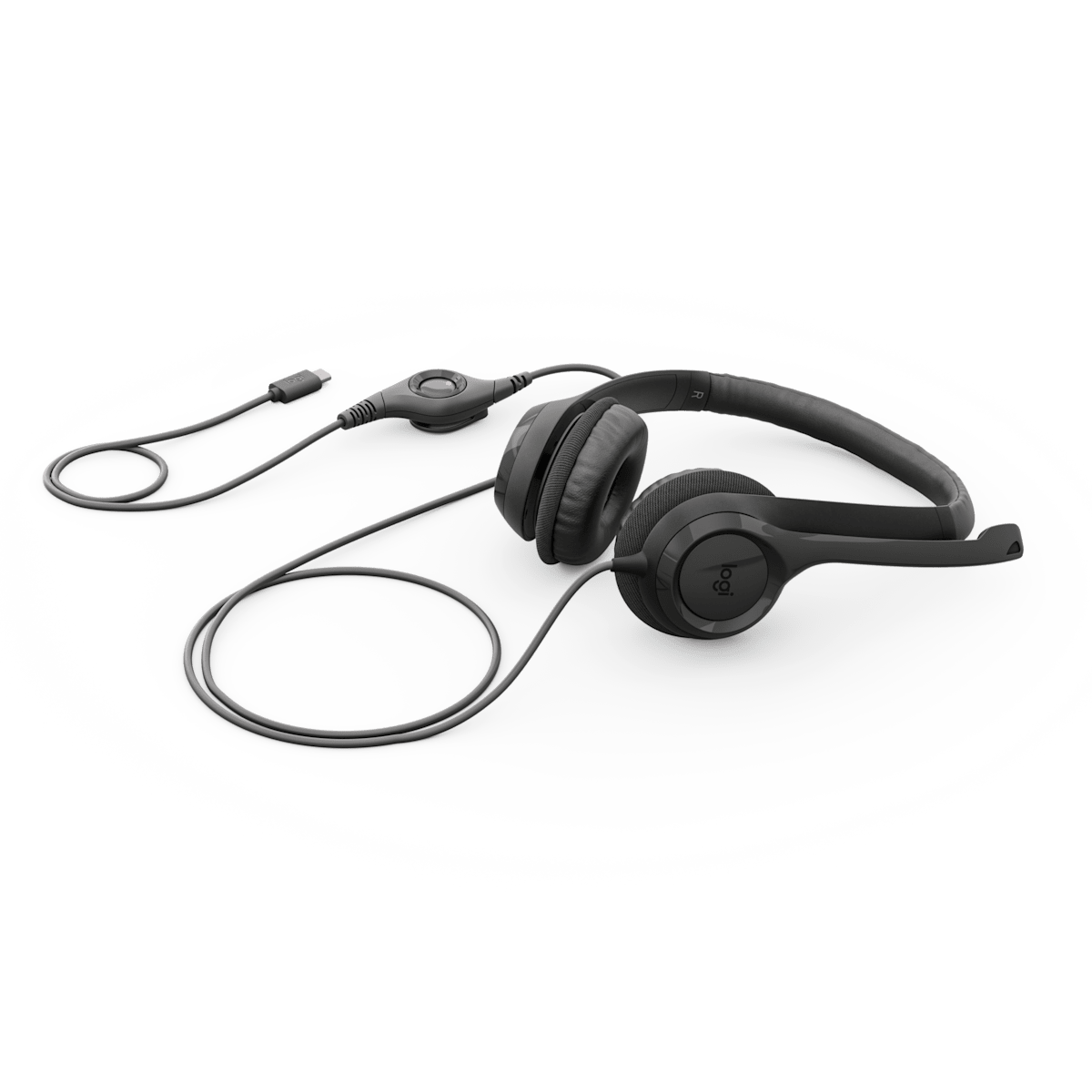 Diadema Logitech H390 conector USB-C