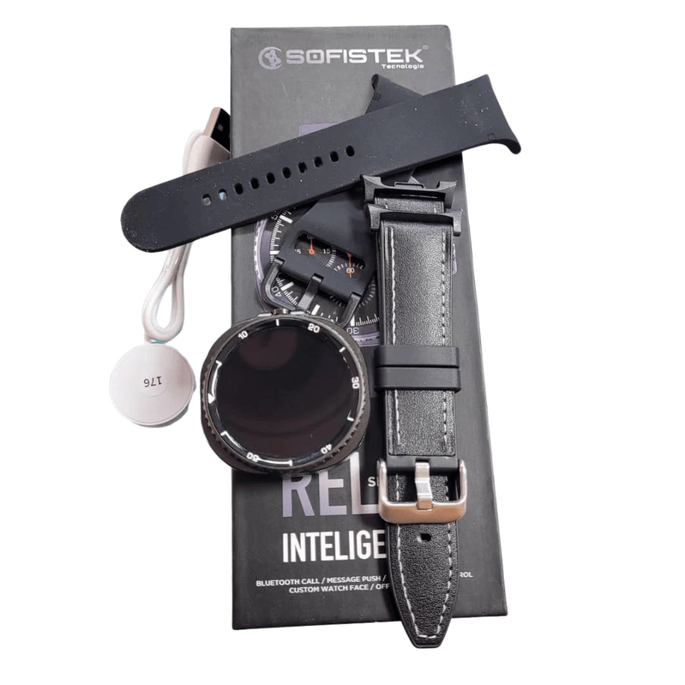 Smartwatch Sofistek Scroll SK-W8B 46mm Llamadas NFC GPS