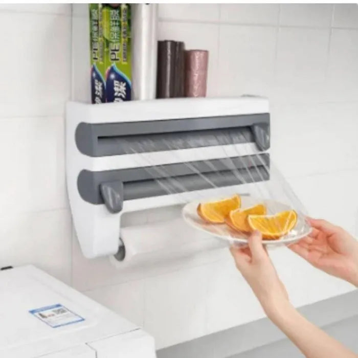 Porta Rollos de Cocina 4 en 1 Multifuncional
