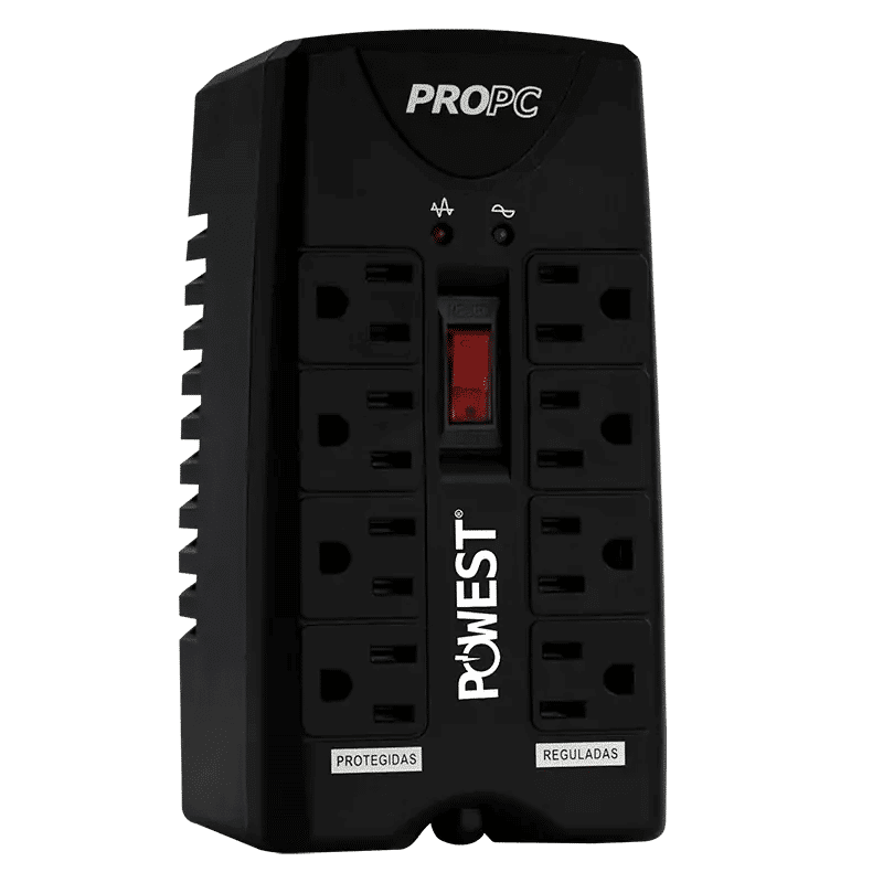 Regulador de voltaje Powest PROPC1000 vista 3