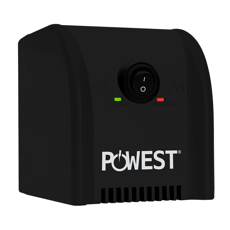 Regulador de voltaje Powest 2200VA vista 2