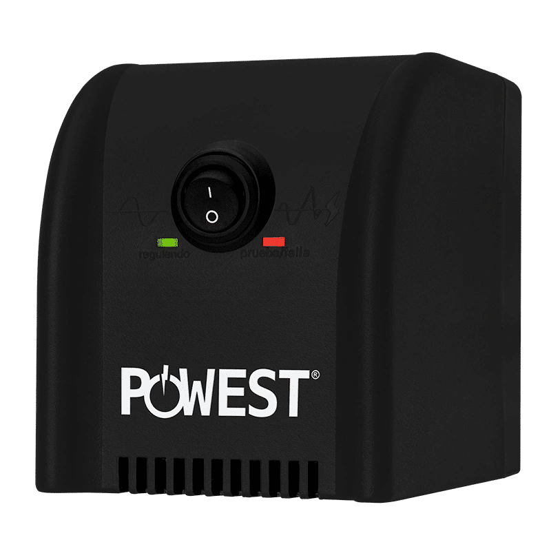 Regulador de voltaje Powest 2200VA vista 3