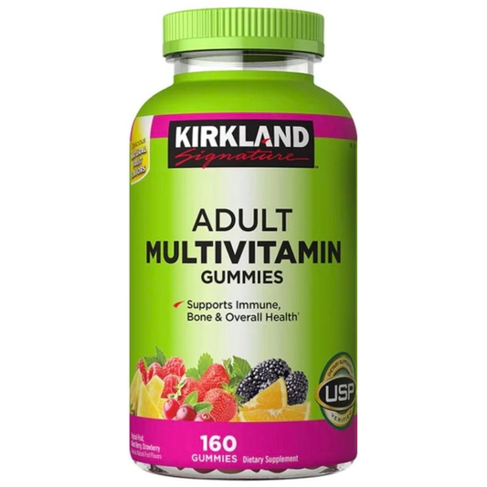 Gomitas multivitamínicas Kirkland Signature 160 unidades-Importada