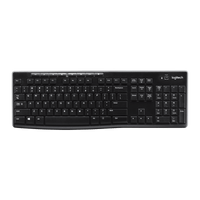 Teclado inalámbrico Logitech K270 vista superior