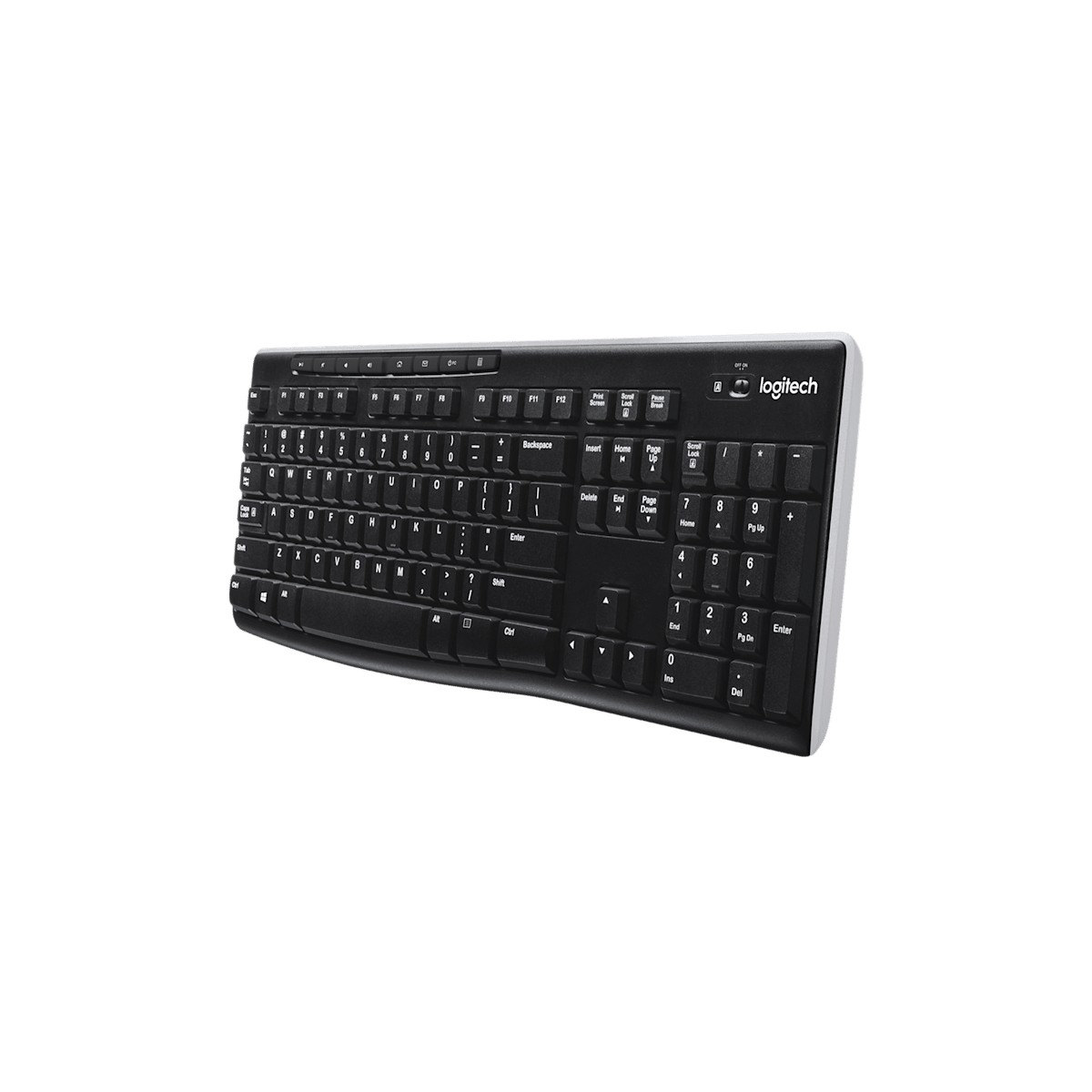 Teclado Logitech K270 detalle