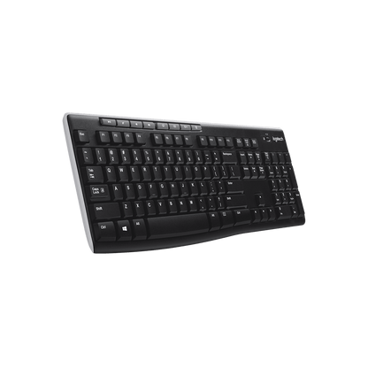 Teclado Logitech K270 y receptor