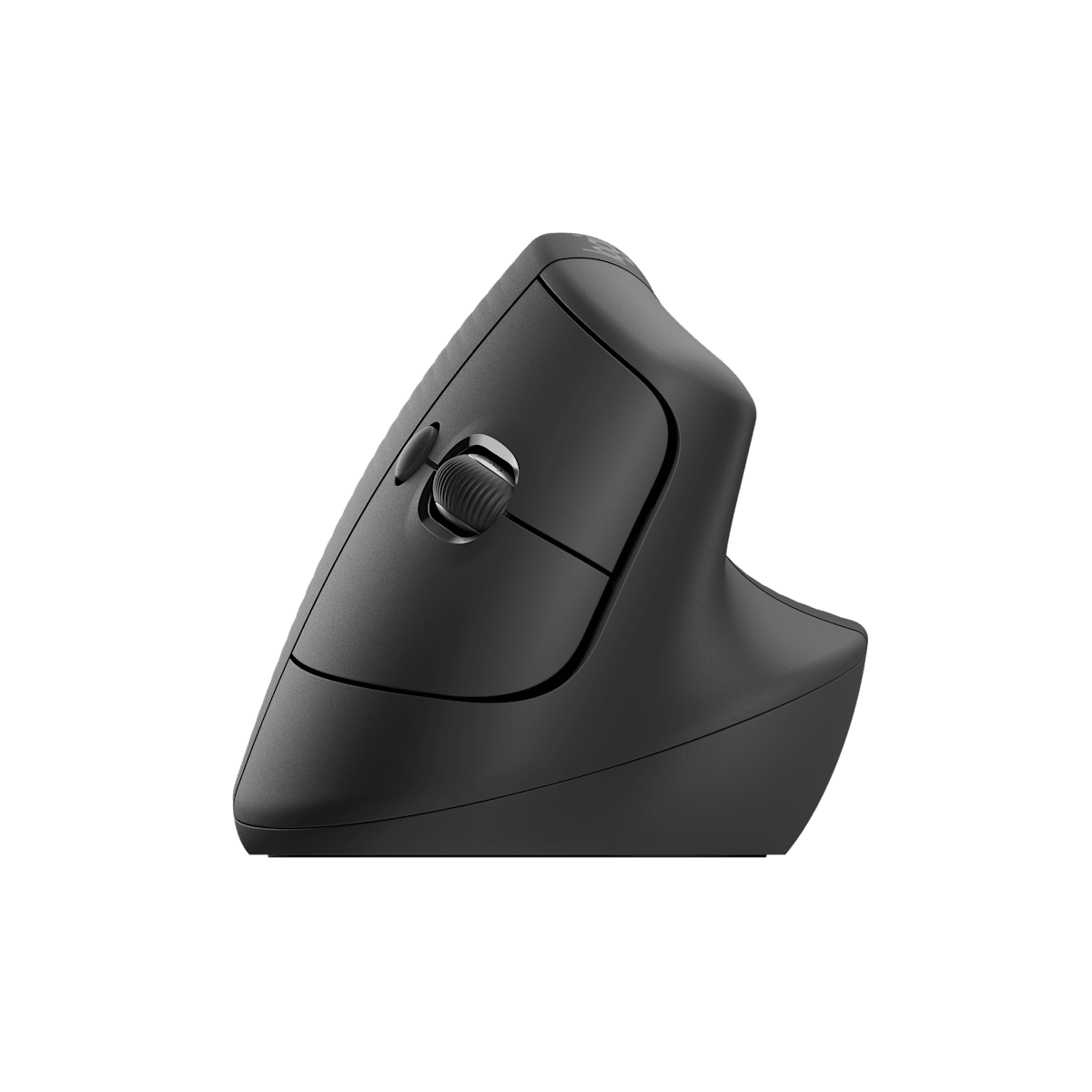 Mouse vertical Logitech Lift grafito vista frontal