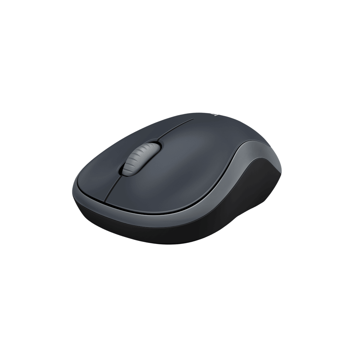Mouse Logitech M185 gris vista frontal