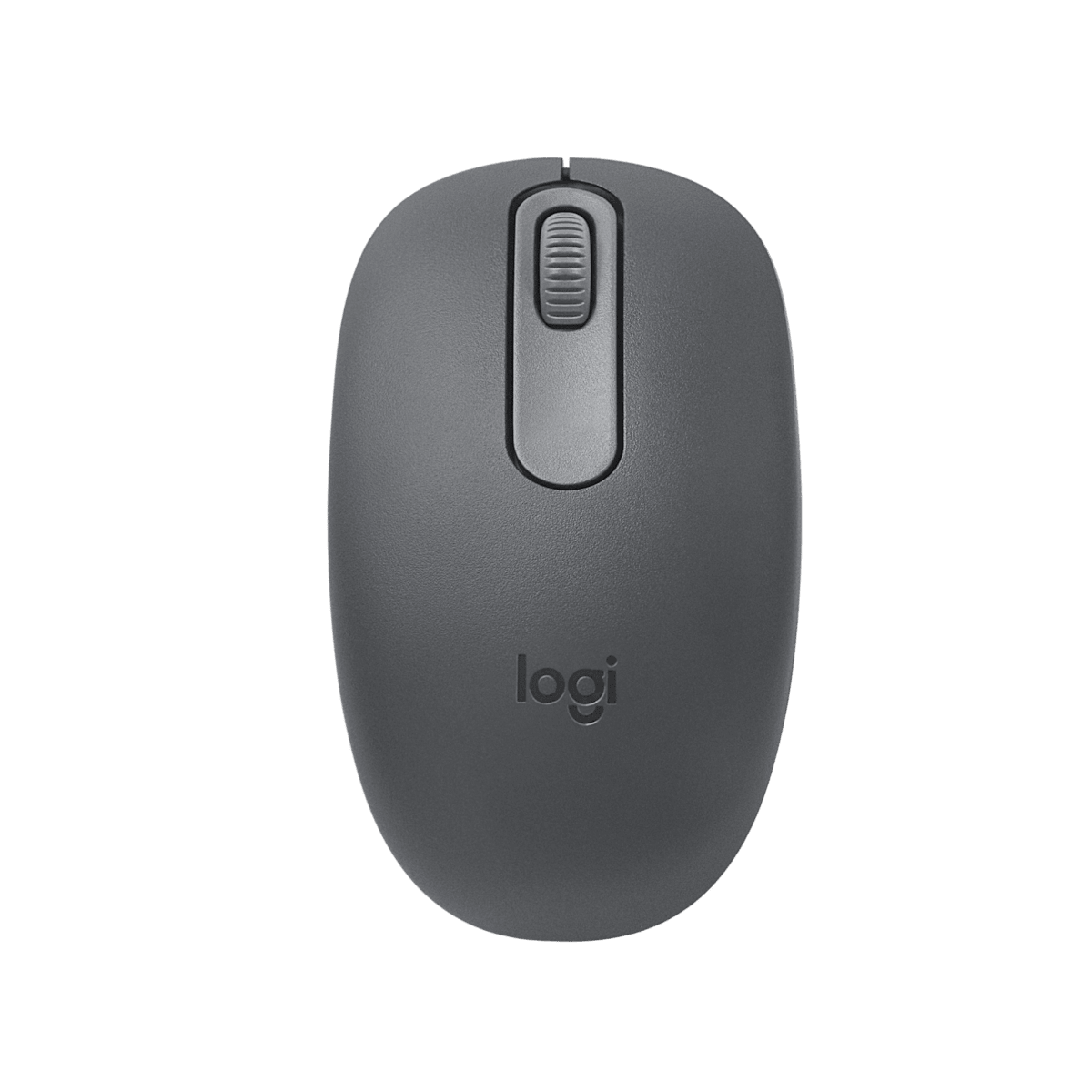 Mouse Bluetooth Logitech M196 grafito vista superior