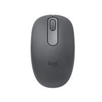 Mouse Bluetooth Logitech M196 grafito vista superior