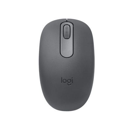 Mouse Bluetooth Logitech M196 grafito vista superior