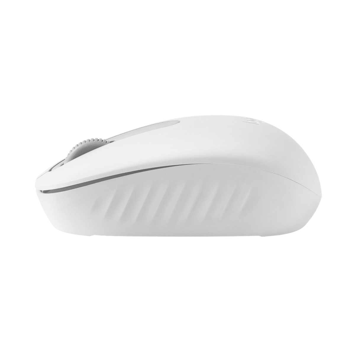 Mouse Logitech M196 blanco vista de perfil