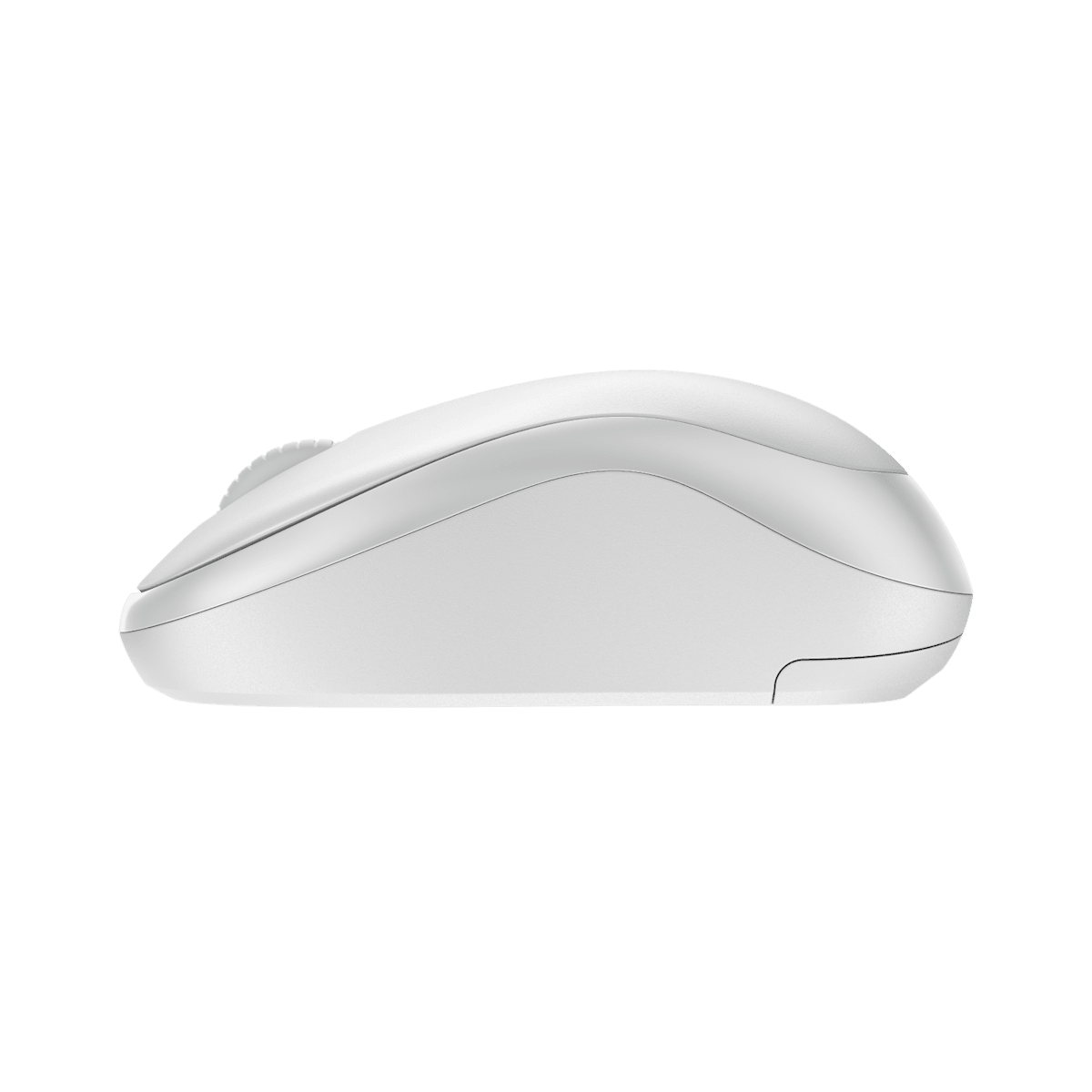 Mouse Logitech M240 Silent blanco vista lateral