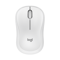 Mouse Logitech M240 Silent blanco vista superior