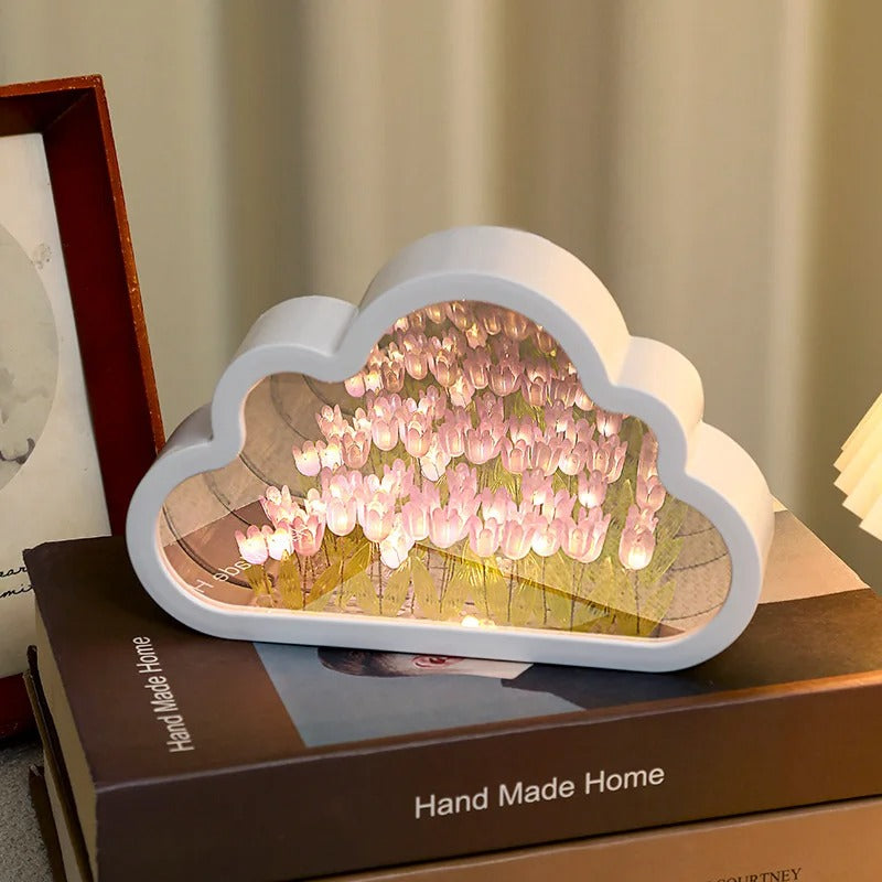 Lámpara Nube De Tulipanes 