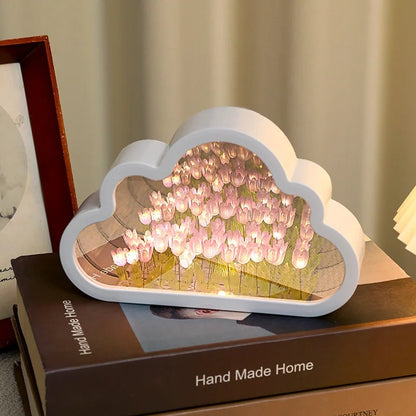 Lámpara Nube De Tulipanes 
