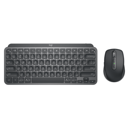 Combo Logitech MX Keys Mini y MX Anywhere for Business grafito